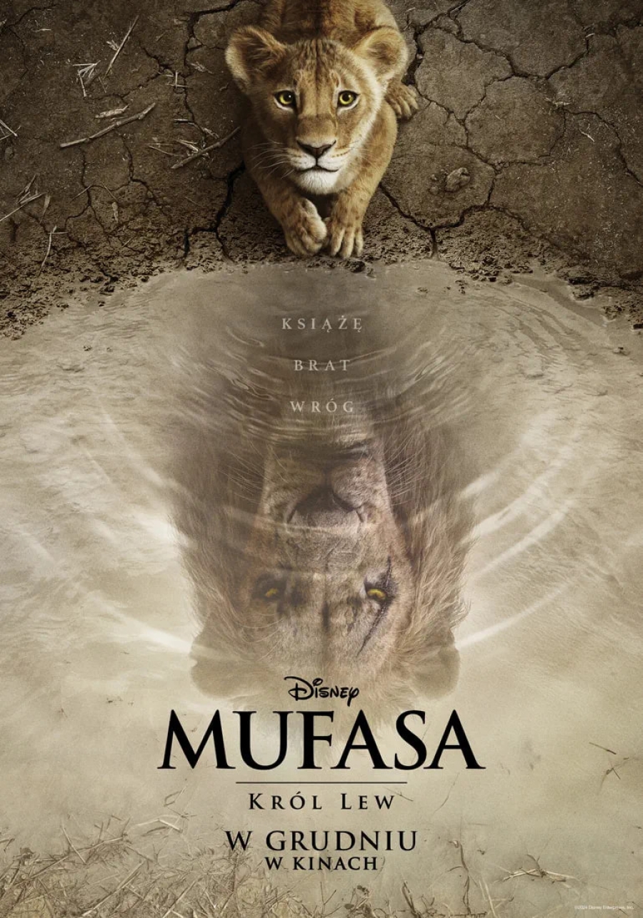 &quot;Mufasa: Król Lew&quot; 3-7.01.2025, godz. 16.00 (DUBBING,2D)