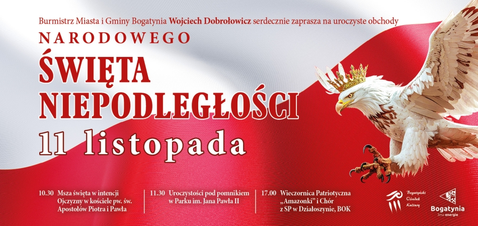 Gminne obchody Narodowego Święta Niepodległości (11.11.2025)