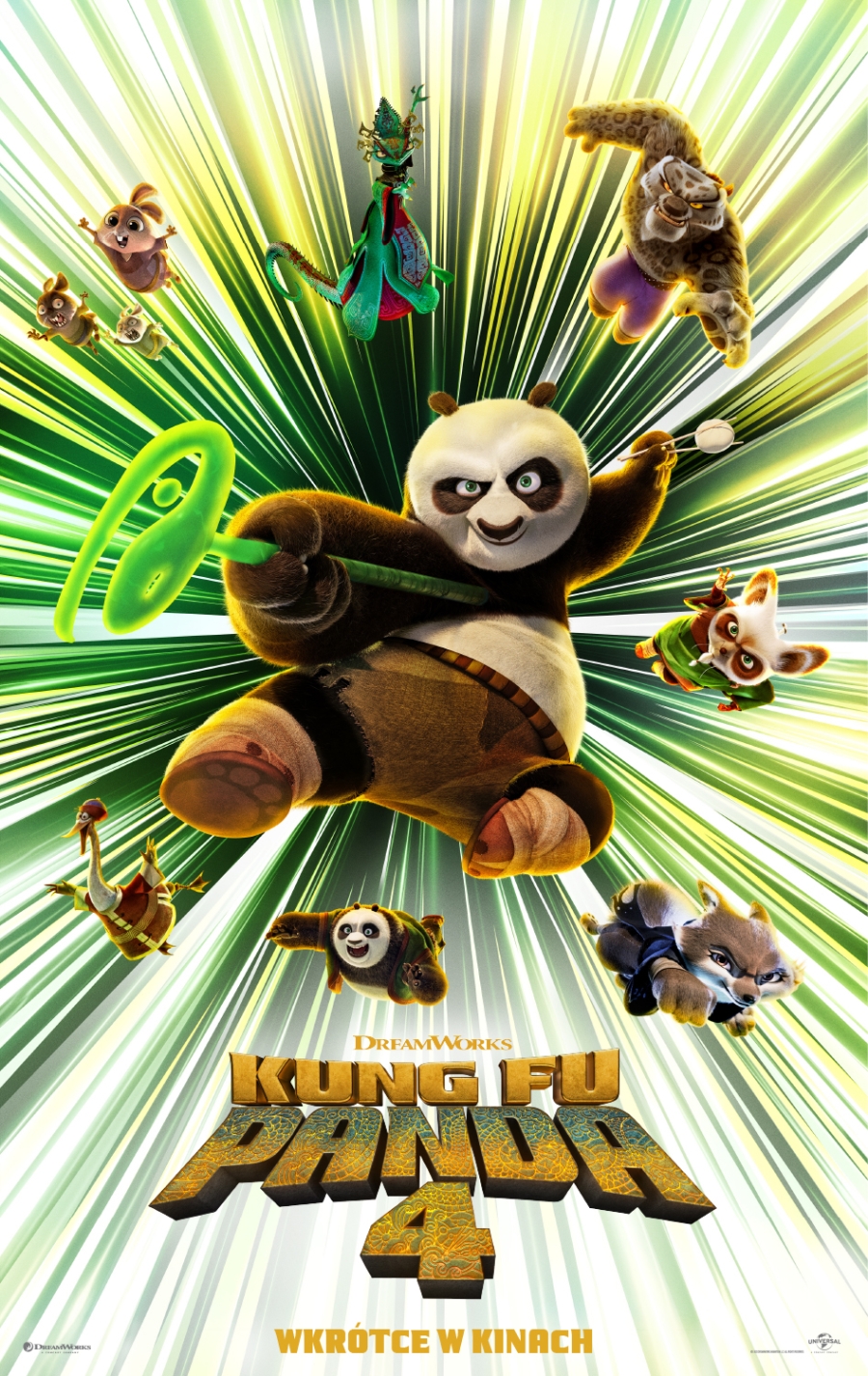 &quot;Kung Fu Panda 4&quot; 12-16.04.2024, godz. 16.00 (DUBBING,2D)