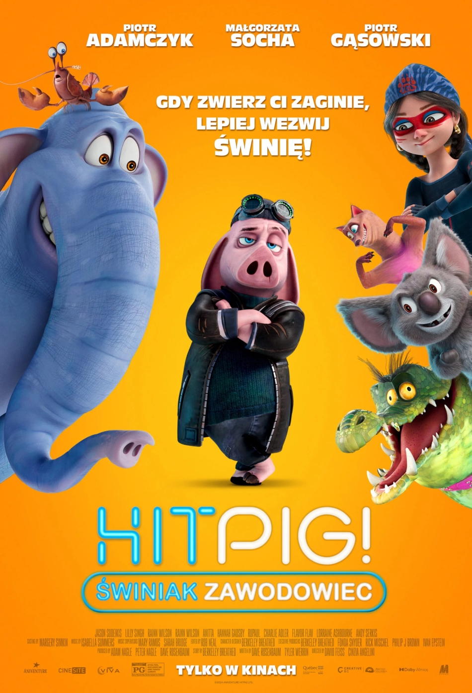 "Hitpig. Świniak zawodowiec" (DUBBING,2D)