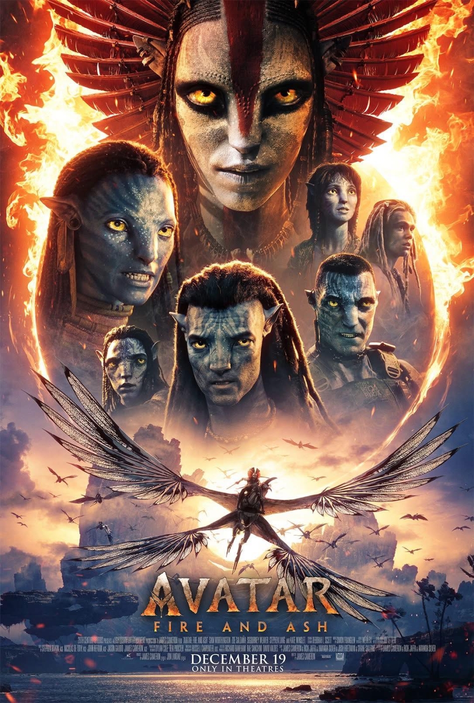 &quot;Avatar: Ogień i popiół&quot; 2-5.01.2026, godz. 16.00 i 19.15 (WERSJE W KALENDARZU)