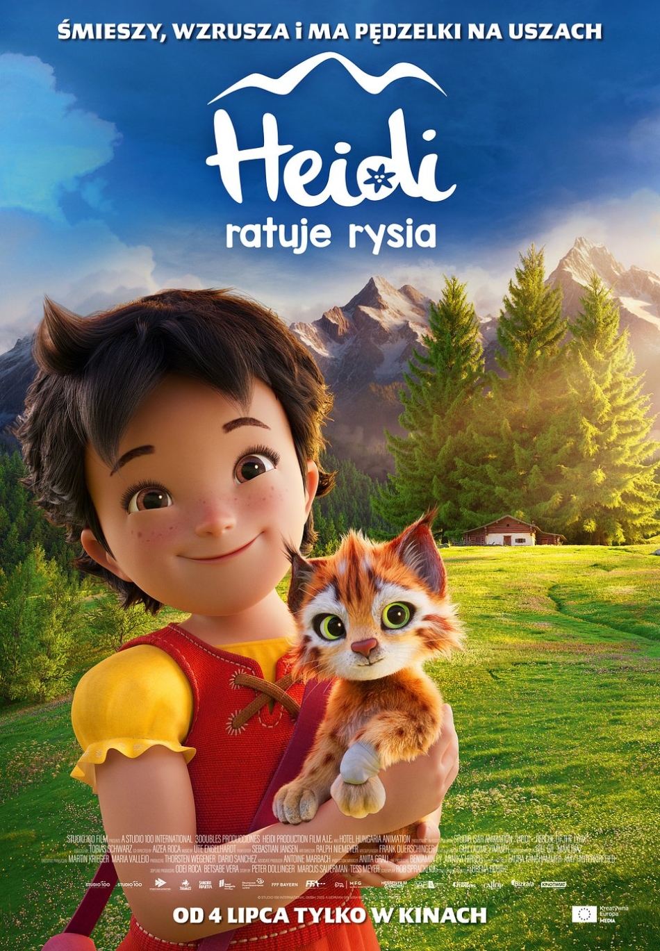 &quot;Heidi ratuje rysia&quot; 24-26.08.2025, godz. 17.00 (DUBBING,2D)