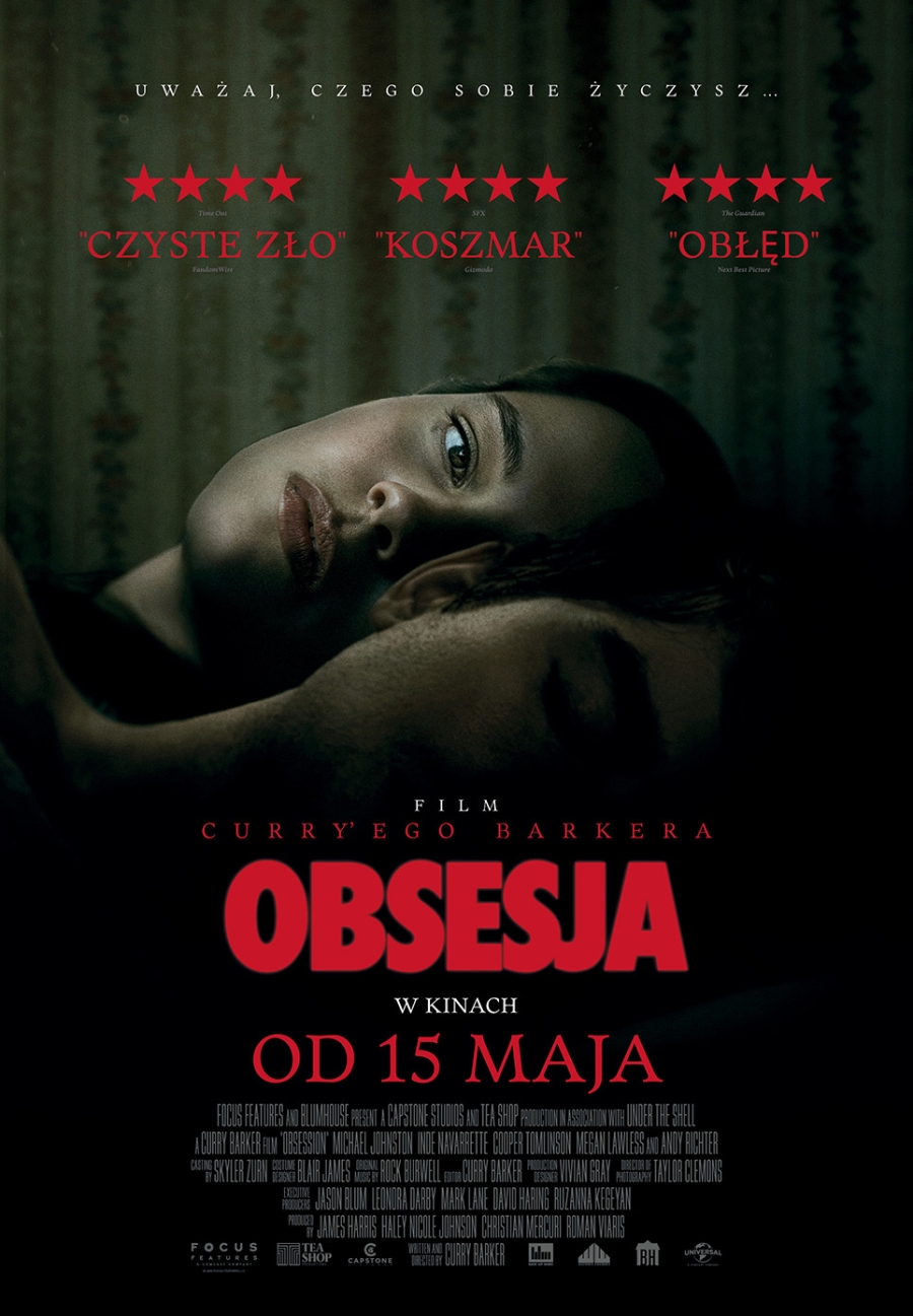 "Obsesja" 6-9.06.2026, godz. 19.45 (NAPISY,2D)