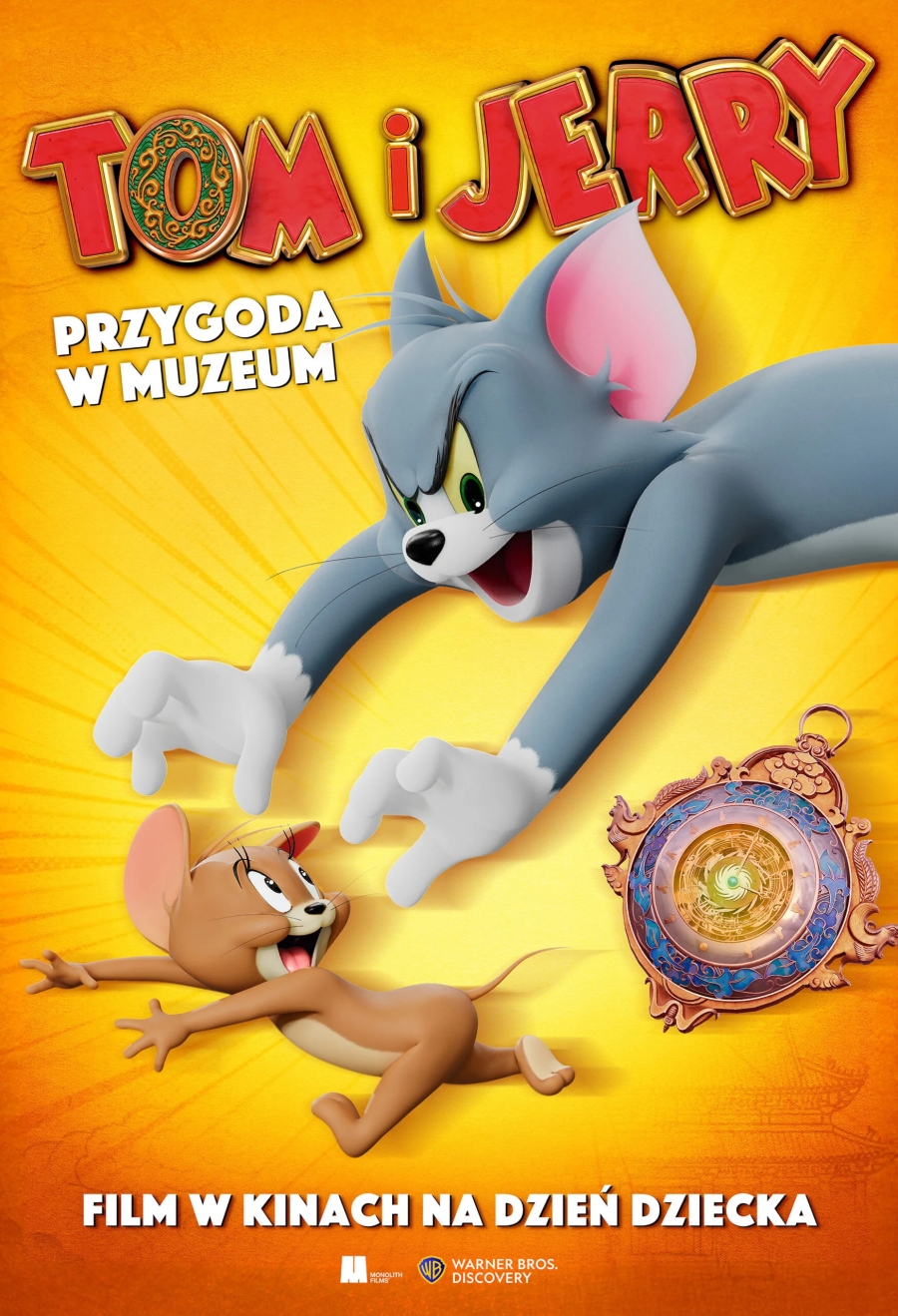 "Tom i Jerry: Przygoda w muzeum" 30.05-2.06.2026, godz. 16.00 (DUBBING,2D)
