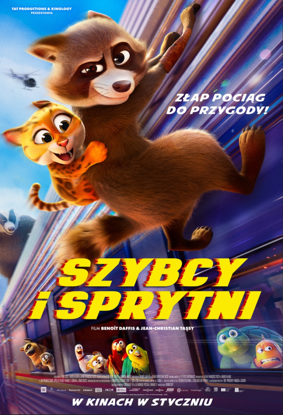 "Szybcy i sprytni" 21-24.02.2026, godz. 16.00 (DUBBING,2D)