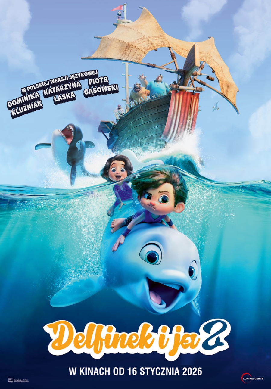 "Delfinek i ja 2" 13-17.02.2026, godz. 16.00 (DUBBING,2D)