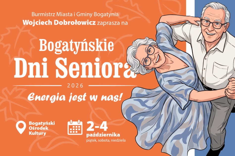 "Bogatyńskie Dni Seniora" z finałowym koncertem Urszuli Dudziak (2-4.10.2026)