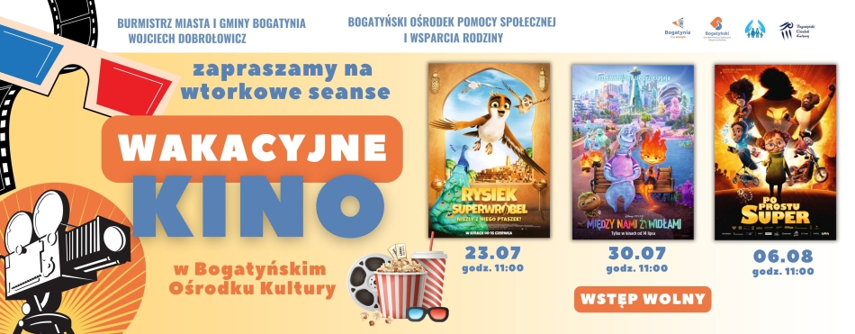 Wakacyjne Kino Wtorki (23.07-6.08.2024)