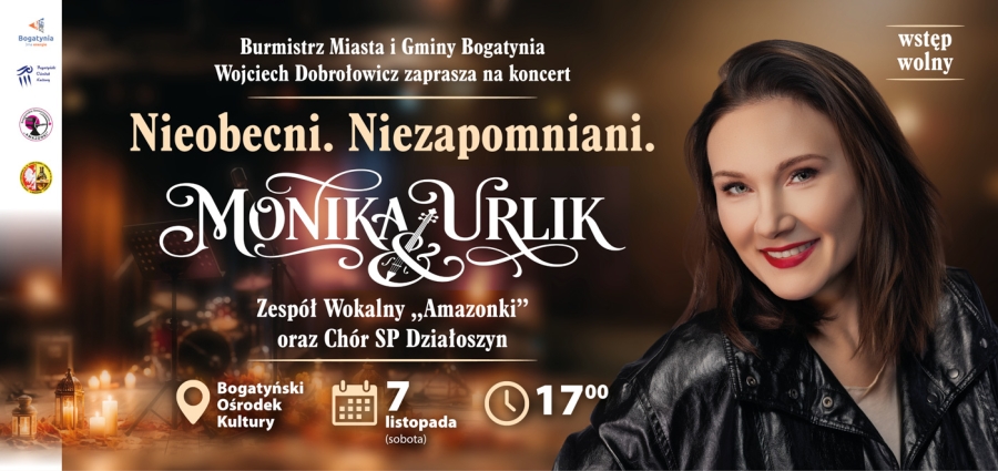 Koncert Moniki Urlik „Nieobecni. Niezapomniani.” (7.11.2026)